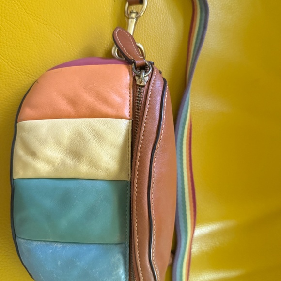 COACH Bethany Belt Bag With Rainbow Quilting - Picture 5 of 5